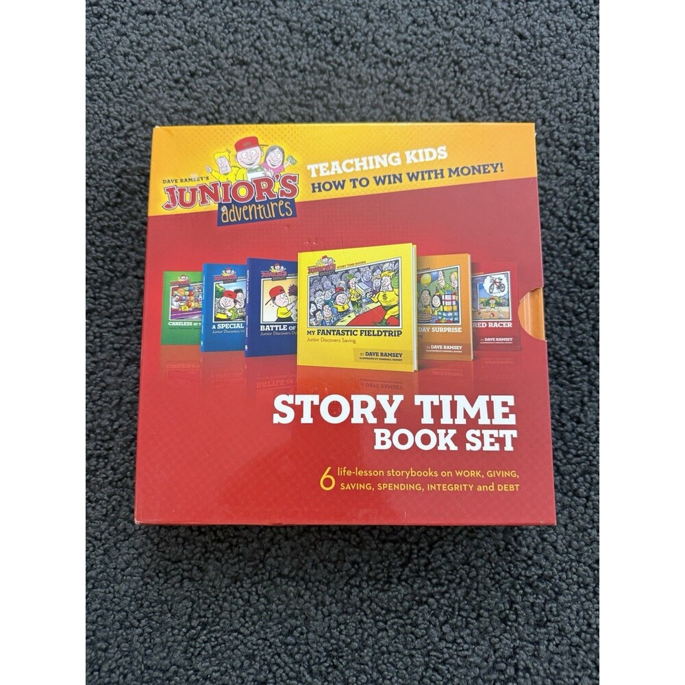 Junior's Adventures: Storytime Book Set Dave Ramsey Hardback Books